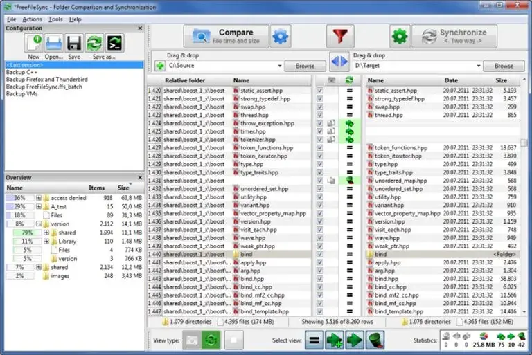 跨平臺 Windows、Mac 免費又實用的穩定檔案同步備份軟體 FreeFileSync