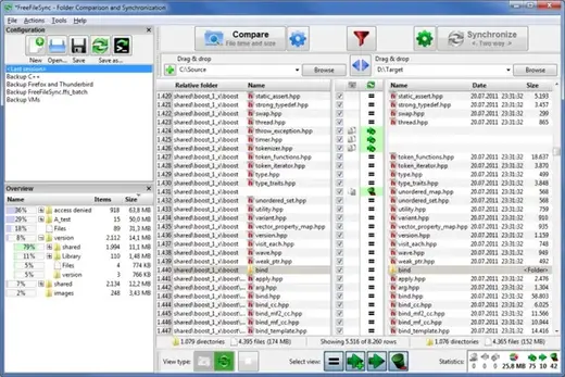 跨平臺 Windows、Mac 免費又實用的穩定檔案同步備份軟體 FreeFileSync